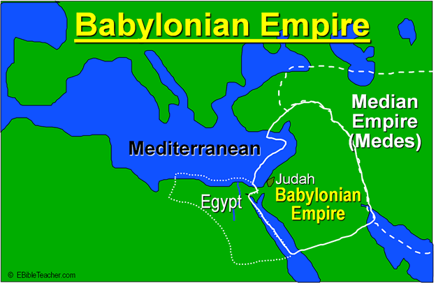 babylonia map modern